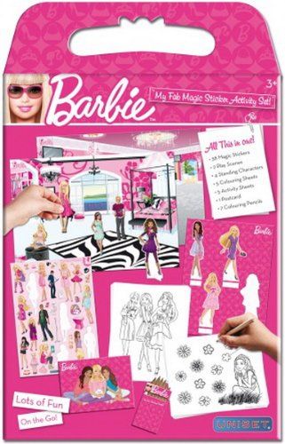 Sihirli Çıkartma Aktivite Seti - Barbie