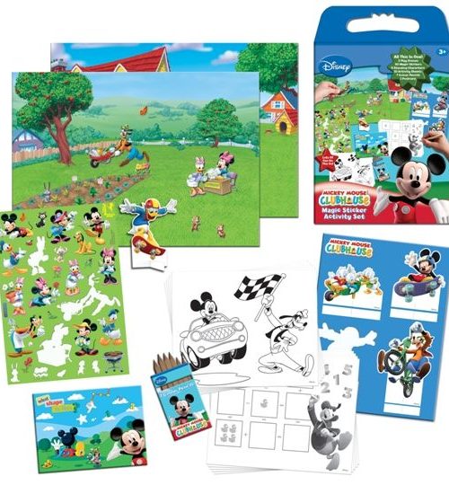 Sihirli Çıkartma Aktivite Seti - Disney Mickey Mouse Clubhouse