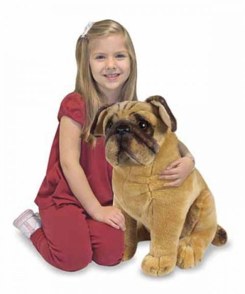 Melissa & Doug Dev Peluş Köpek - Pug