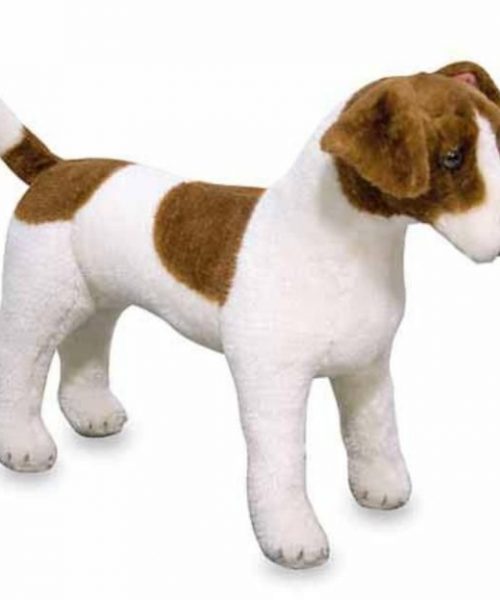 Melissa & Doug Dev Peluş Köpek - Jack Russel Terrier