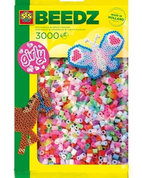 Beedz- Ütü Boncukları 3000 parça - kızlar için