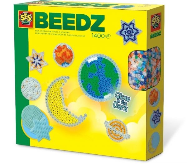 Beedz- Ütü Boncuk Seti - Karanlıkta Parlayan Yıldızlar