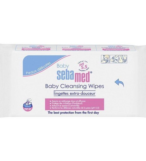 SEBAMED BEBE ISLAK TEMİZLEME MENDİLİ