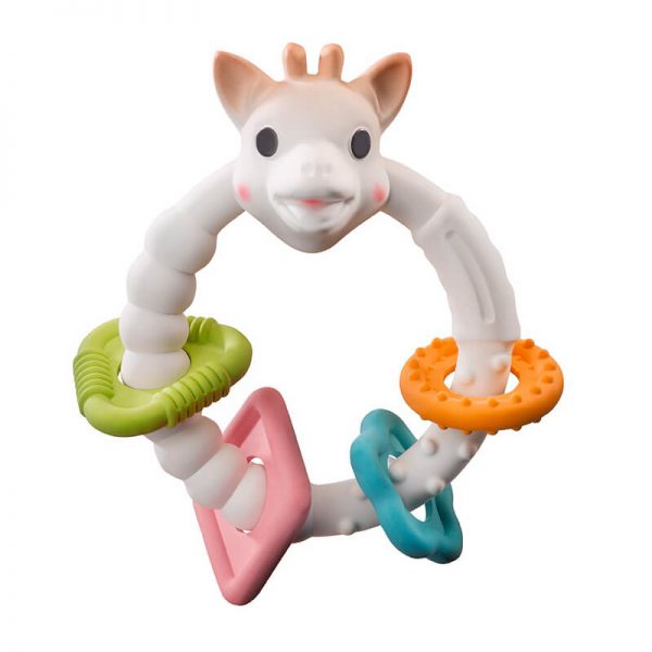 Sophie La Girafe So Pure Renkli Halka Diş Kaşıyıcı