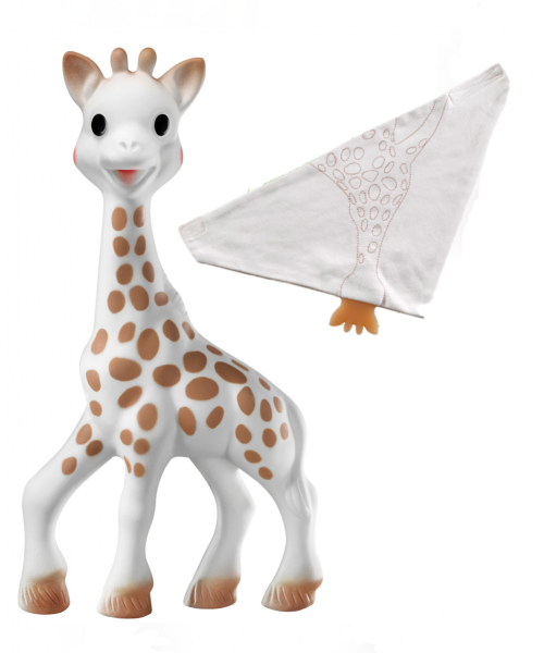 Sophie La Giraffe Diş kaşıyıcı & So Pure Bandana