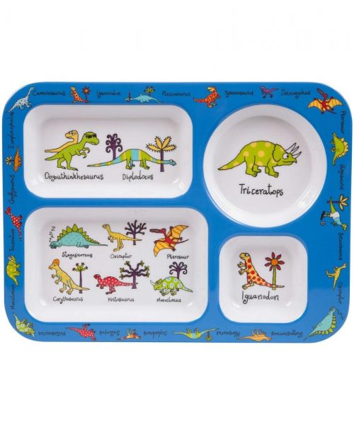 TYRRELL KATZ DINO Bölmeli Yemek Tabak