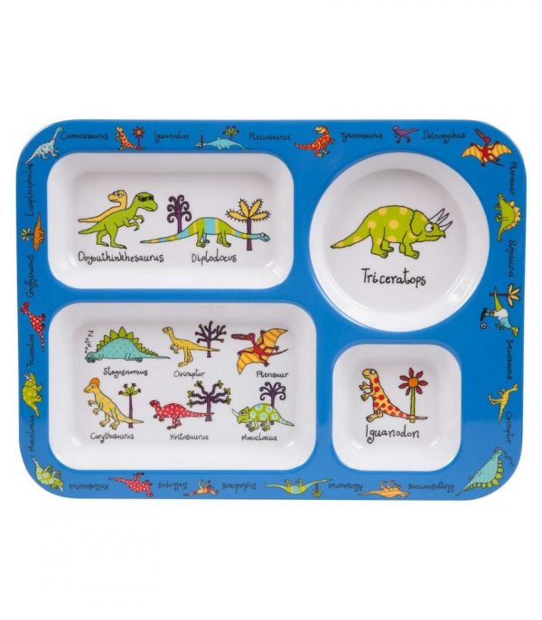 TYRRELL KATZ DINO Bölmeli Yemek Tabak