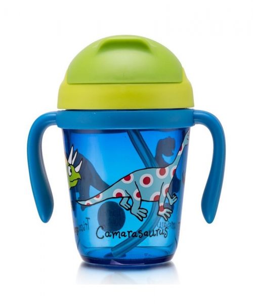 TYRRELL KATZ DINO Kulplu Pipetli Matara / Suluk 300 ml