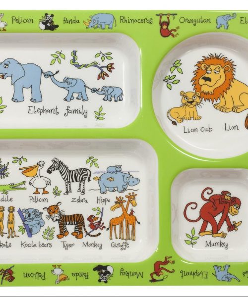 TYRRELL KATZ JUNGLE Bölmeli Yemek Tabak