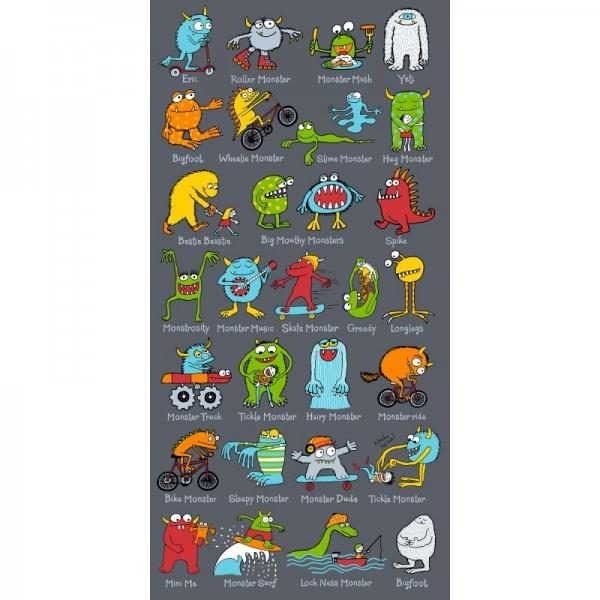 TYRRELL KATZ MONSTERS Havlu 70 x 140cm