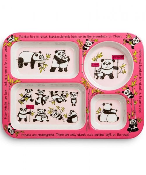TYRRELL KATZ PANDAS Bölmeli Yemek Tabak