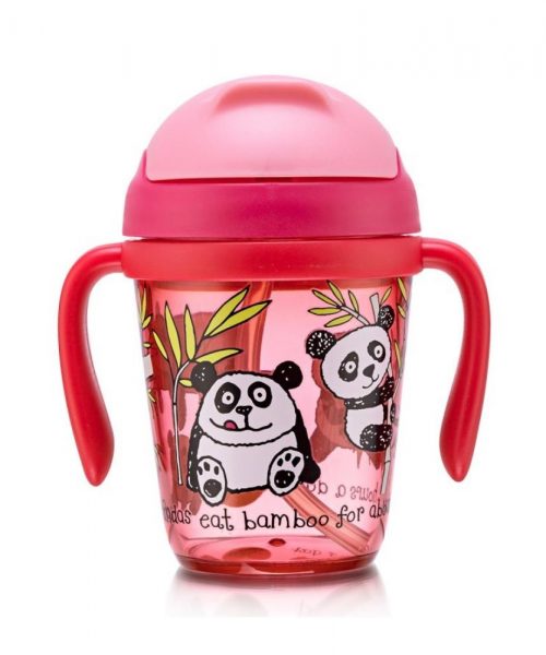 TYRRELL KATZ PANDAS Kulplu Pipetli Matara / Suluk 300 ml