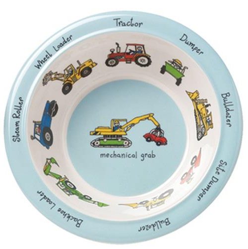 TYRRELL KATZ WORKING WHEELS Melamin Çocuk Yemek Kasesi