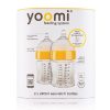 YOOMİ 8oz (240 ml)BİBERON+ EMZİK YAVAŞ AKIŞKAN (X2)