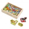 Melissa & Doug Ahşap Mıknatıslı Hayvanlar