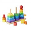 Melissa & Doug Ahşap Geometrik Kuleler
