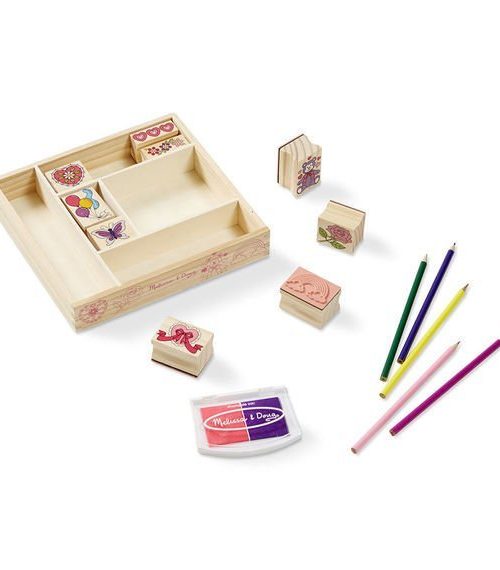 Melissa & Doug Ahşap Baskı Seti - Arkadaşlık