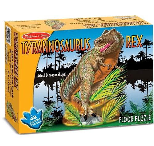 Melissa & Doug Dev Yer Yapbozu- T-Rex (48 parça)