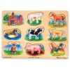 Melissa & Doug Ahşap Sesli Yapboz - Çiftlik Hayvanları