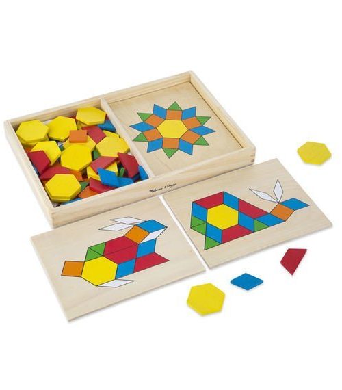 Melissa & Doug Ahşap Gelişmiş Şekil Bulmaca