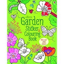 Garden Sticker & Colouring Book